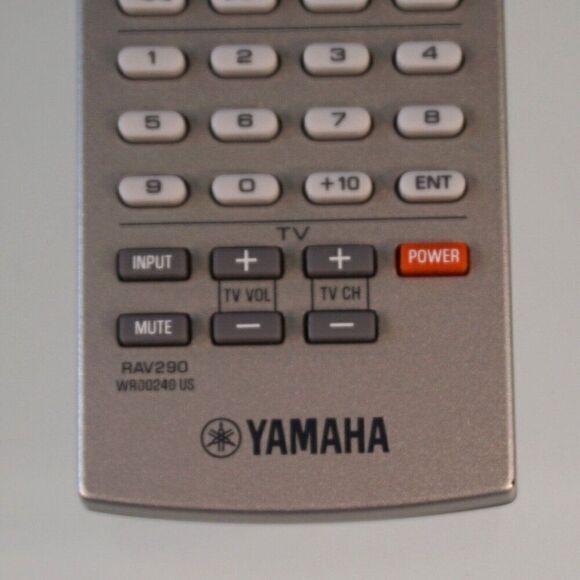 Yamaha RAV290 Original Factory OEM Remote Control WR00240US TESTED - Picture 2 of 8